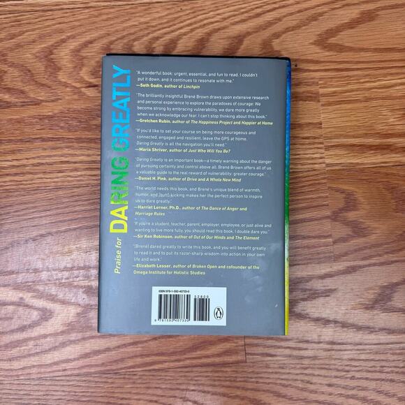 Daring Greatly by Brene Brown New York Times Bestseller Hardcover Book - Picture 3 of 4